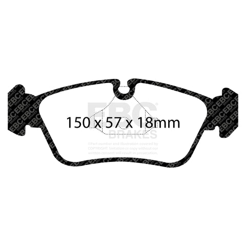 EBC Brakes Pad and Disc Kit (PD12KF330) Image 3