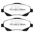 EBC Brakes Pad  and  Disc Kit (PD01KF1441) Image 1