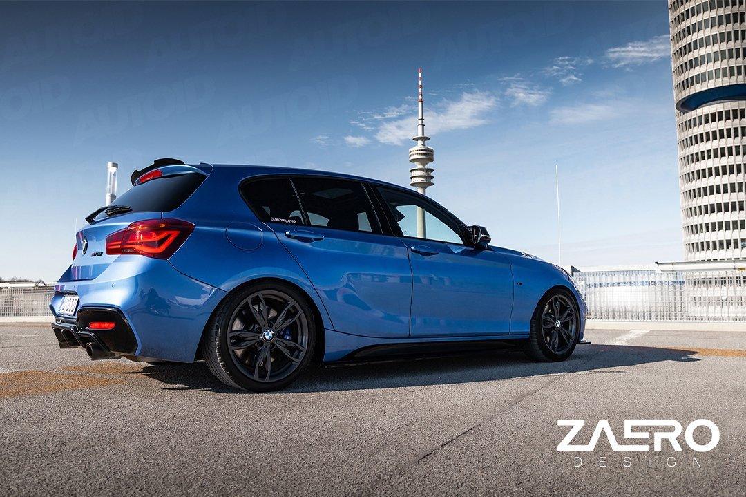 ZAERO EVO-1 Side Skirts Gloss Black BMW 1 & 2 Series F20-F23