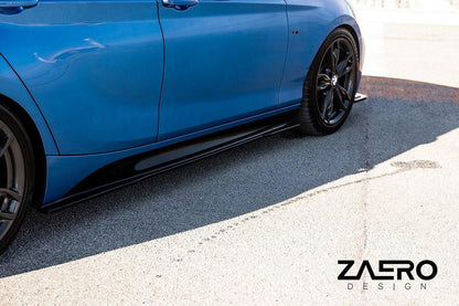 ZAERO EVO-1 Side Skirts Gloss Black BMW 1 & 2 Series F20-F23