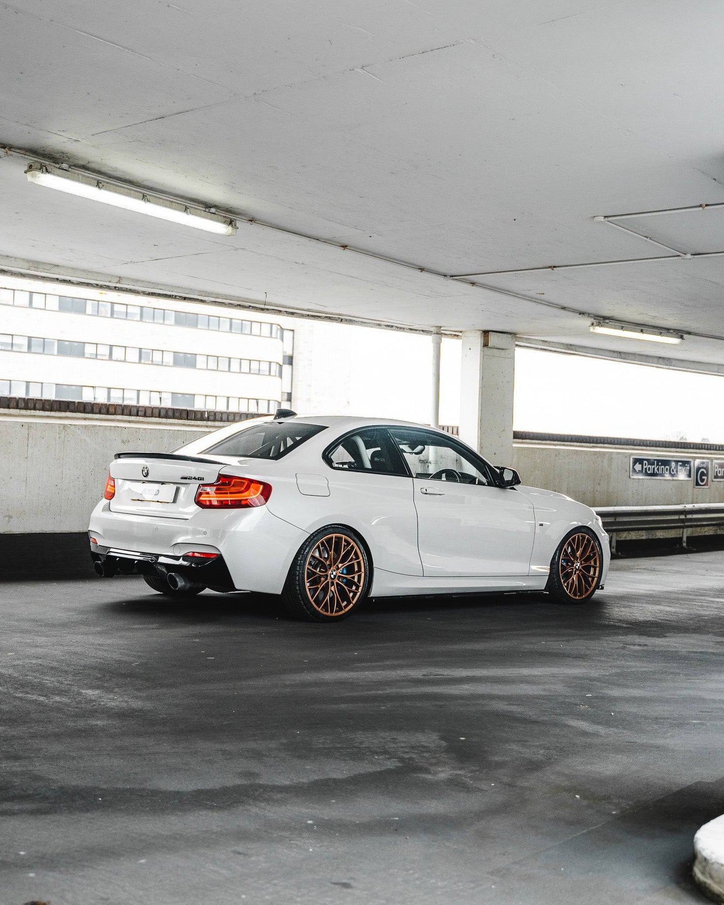 ZAERO EVO-1 Side Skirts Gloss Black BMW 1 & 2 Series F20-F23