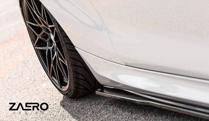 ZAERO EVO-1 Side Skirts Gloss Black BMW 1 & 2 Series F20-F23