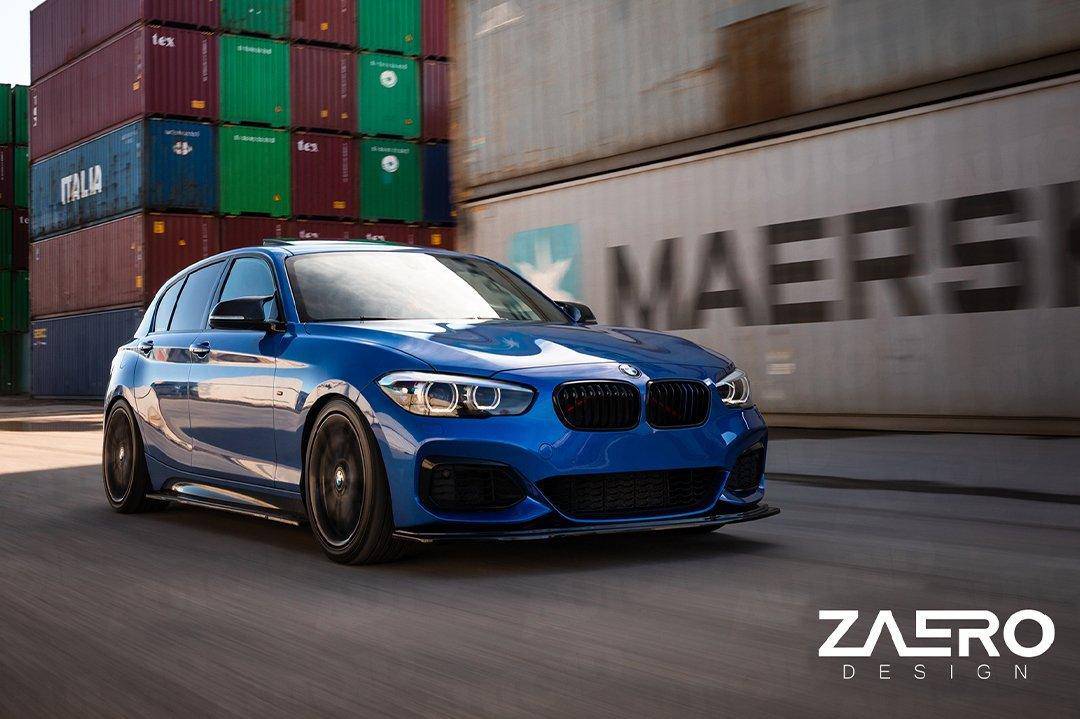 ZAERO EVO-1 Side Skirts Gloss Black BMW 1 & 2 Series F20-F23