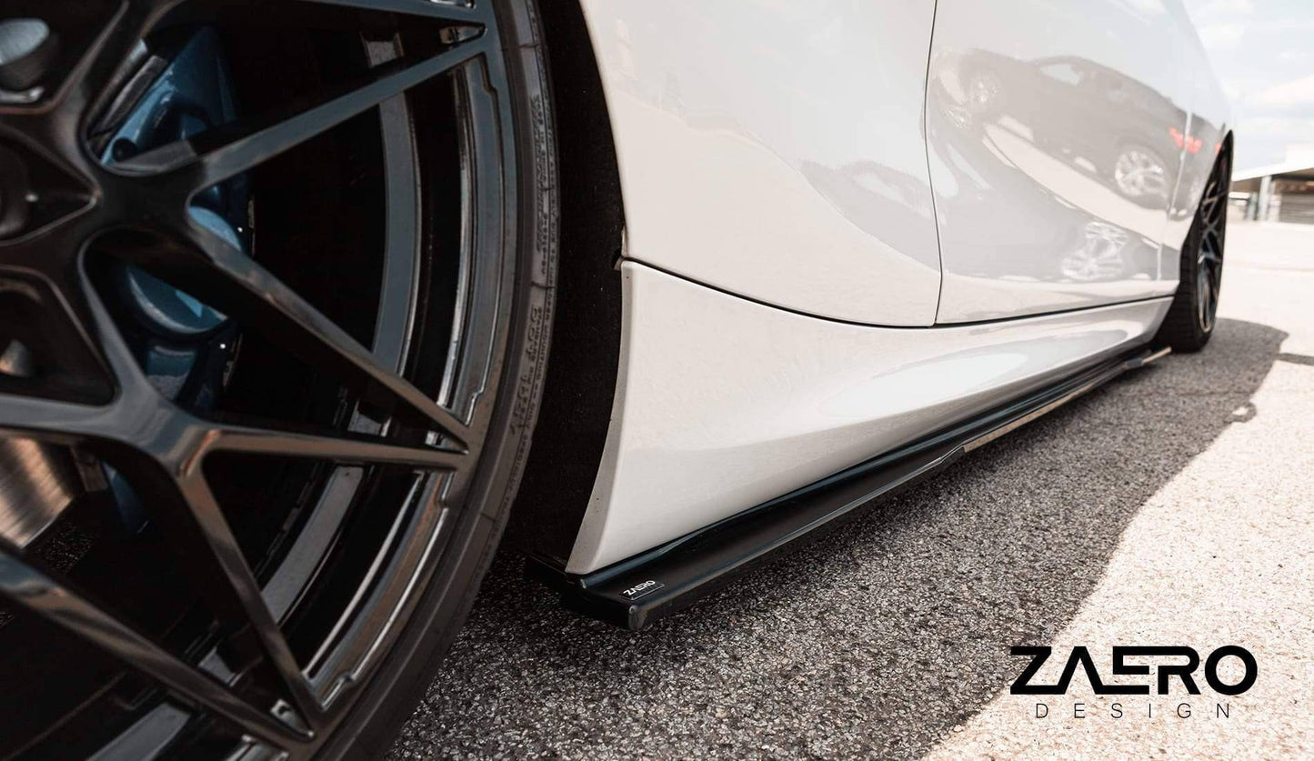 ZAERO EVO-1 Side Skirts Gloss Black BMW 1 & 2 Series F20-F23