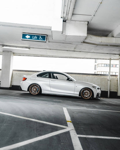 ZAERO EVO-1 Side Skirts Gloss Black BMW 1 & 2 Series F20-F23