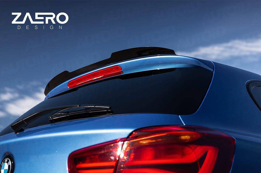 ZAERO EVO-1 Rear Spoiler Lip Gloss Black BMW 1 Series F20-F21