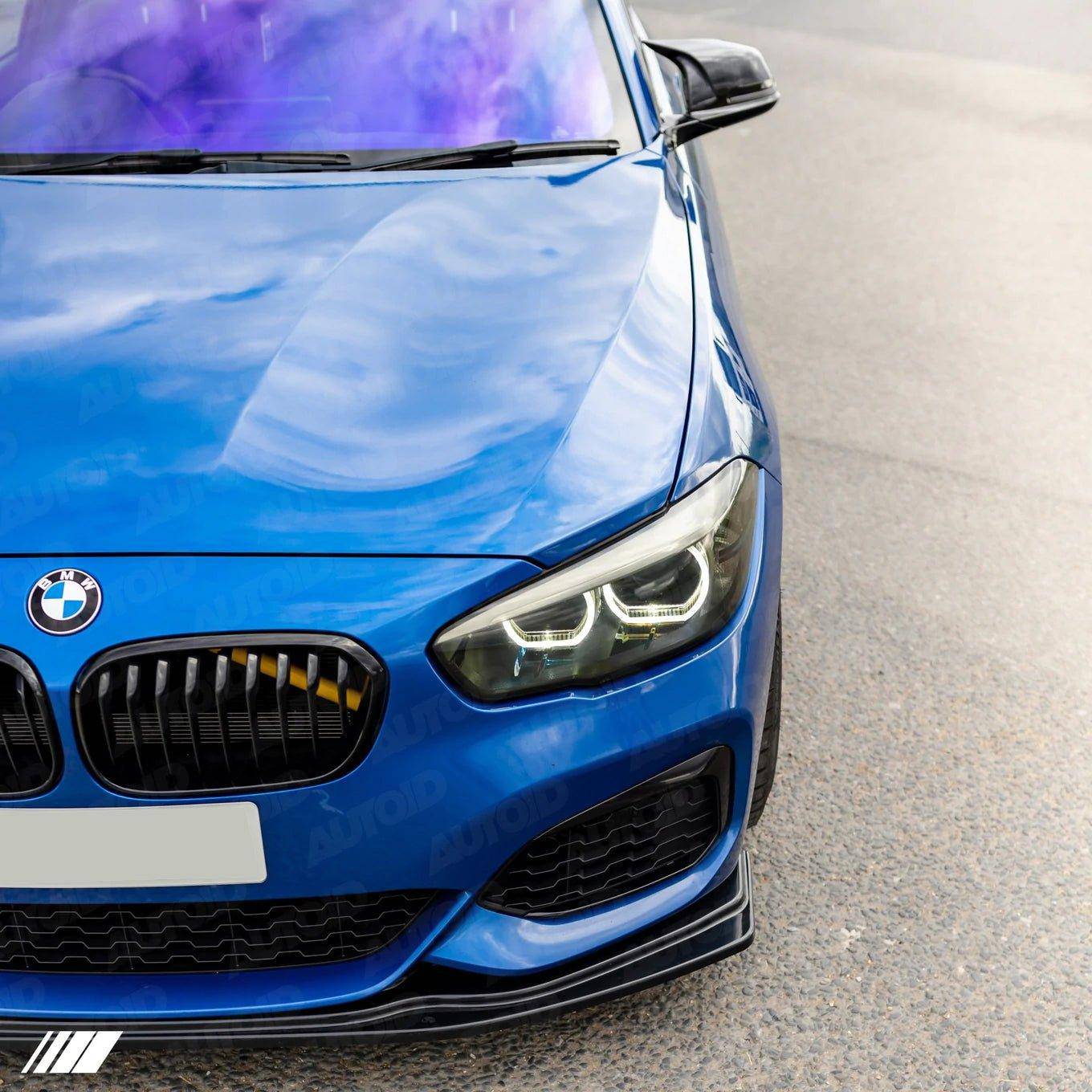 ZAERO EVO-1 Front Splitter Gloss Black BMW 1 Series F20-F21 LCI