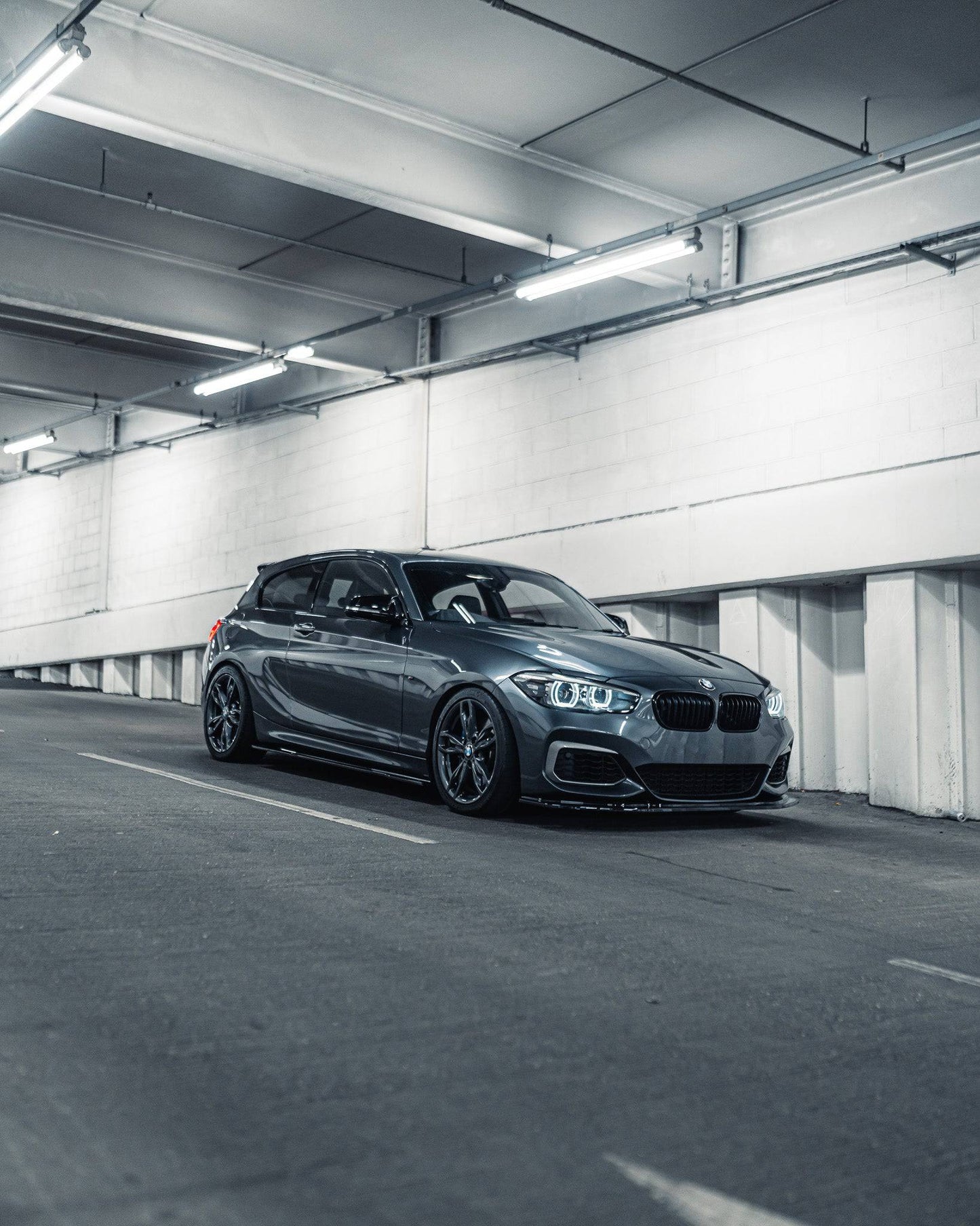 ZAERO EVO-1 Front Splitter Gloss Black BMW 1 Series F20-F21 LCI