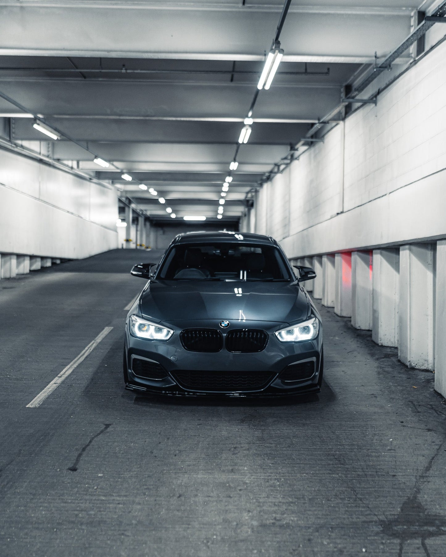 ZAERO EVO-1 Front Splitter Gloss Black BMW 1 Series F20-F21 LCI