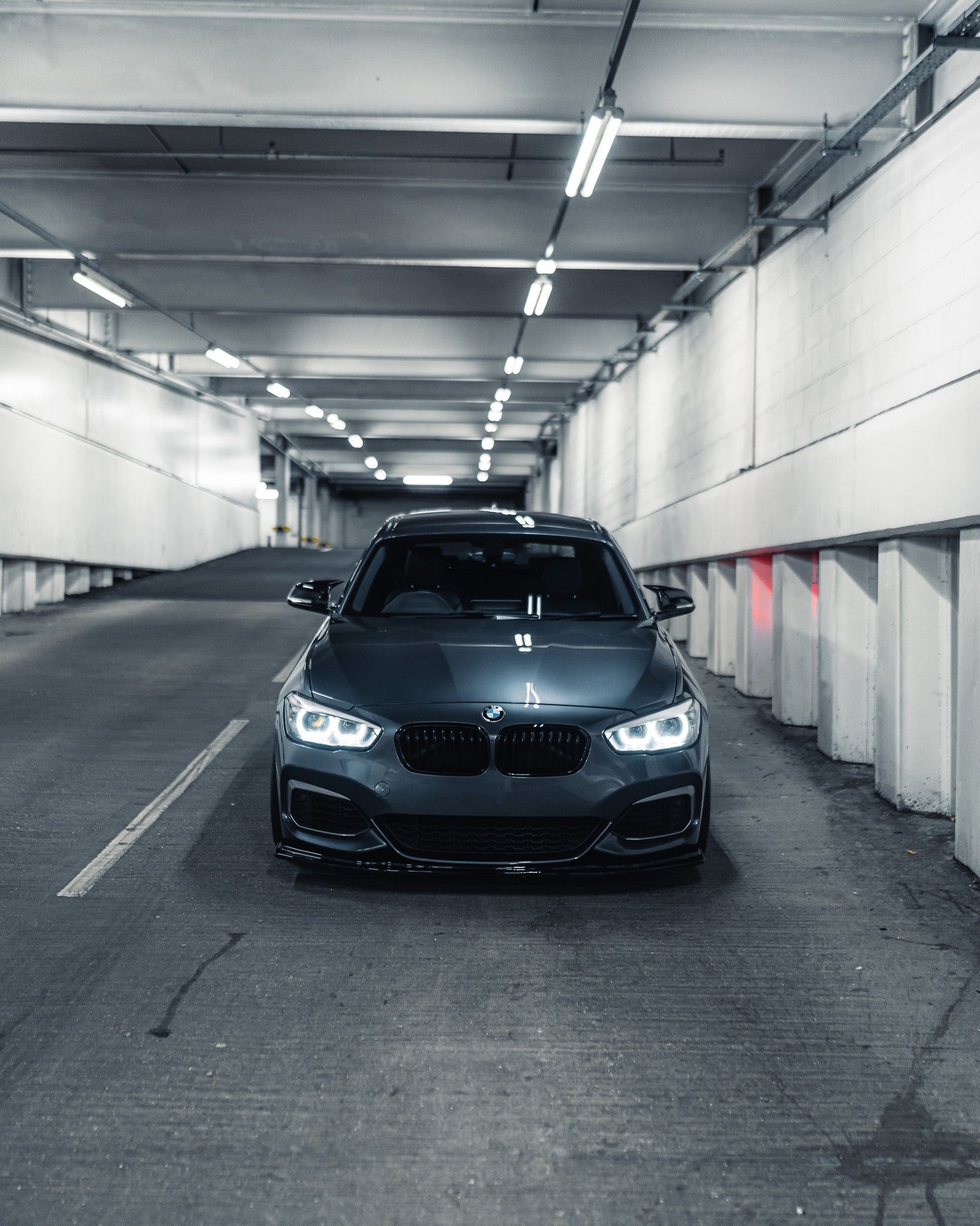 ZAERO EVO-1 Front Splitter Gloss Black BMW 1 Series F20-F21 LCI