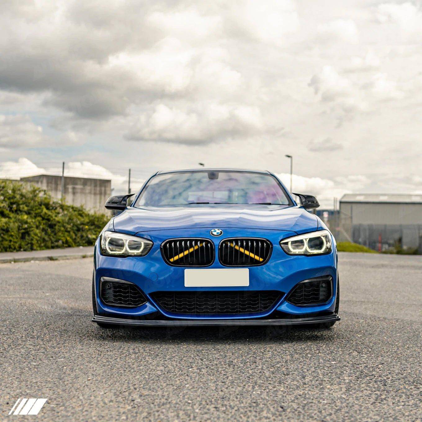 ZAERO EVO-1 Front Splitter Gloss Black BMW 1 Series F20-F21 LCI