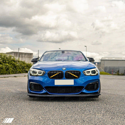 ZAERO EVO-1 Front Splitter Gloss Black BMW 1 Series F20-F21 LCI