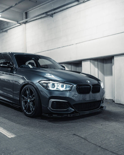 ZAERO EVO-1 Front Splitter Gloss Black BMW 1 Series F20-F21 LCI