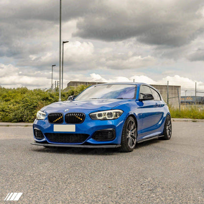 ZAERO EVO-1 Front Splitter Gloss Black BMW 1 Series F20-F21 LCI