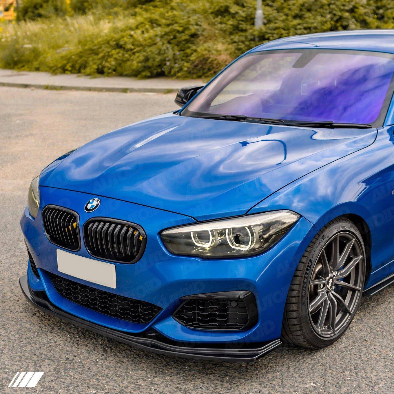 ZAERO EVO-1 Front Splitter Gloss Black BMW 1 Series F20-F21 LCI