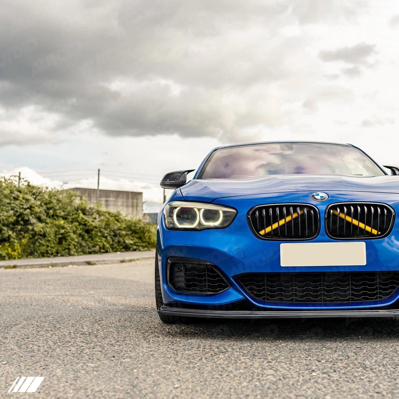 ZAERO EVO-1 Front Splitter Gloss Black BMW 1 Series F20-F21 LCI