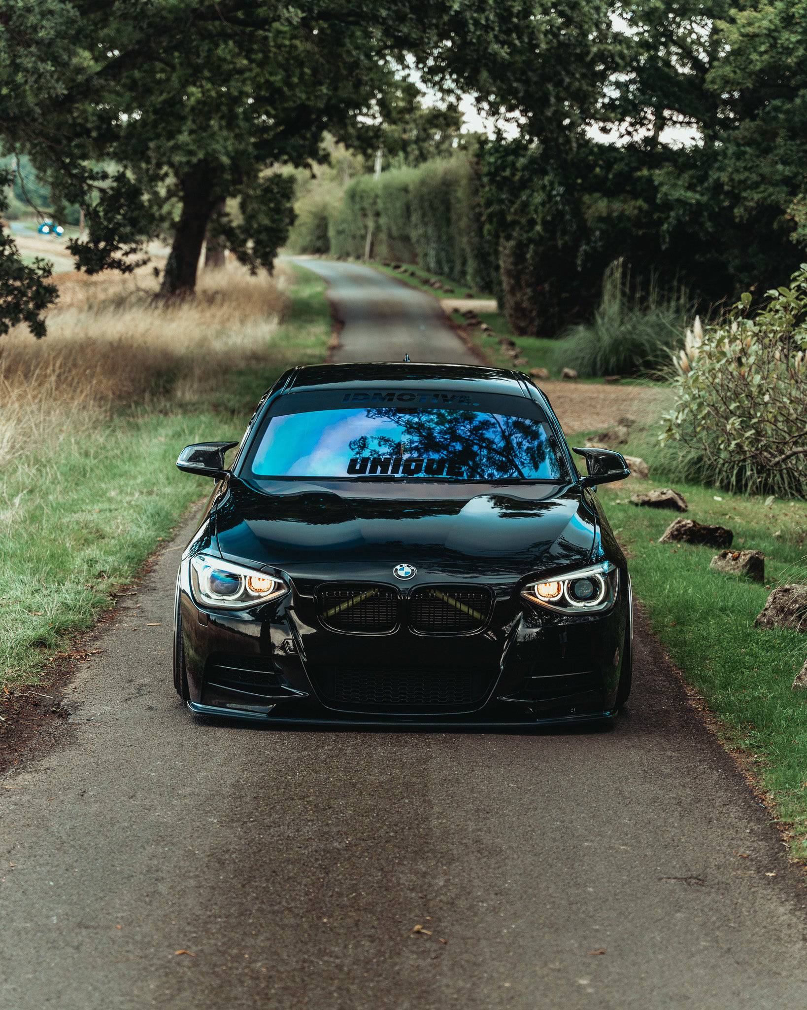 ZAERO EVO-1 Gloss Black Front Splitter for BMW 1 Series F20 Pre-LCI