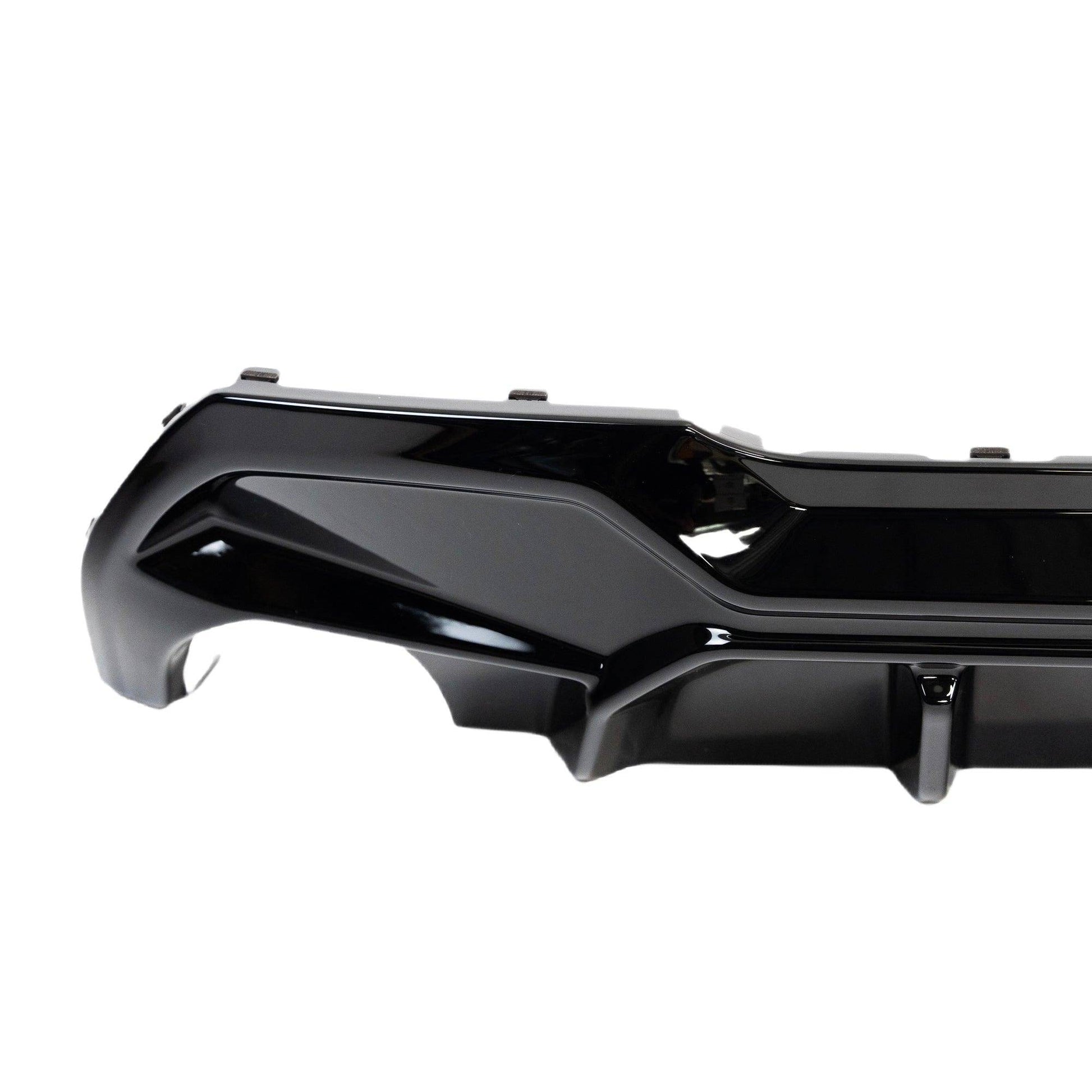 ZAERO EVO-1 Gloss Black Rear Diffuser for BMW 1 Series F40 M Sport