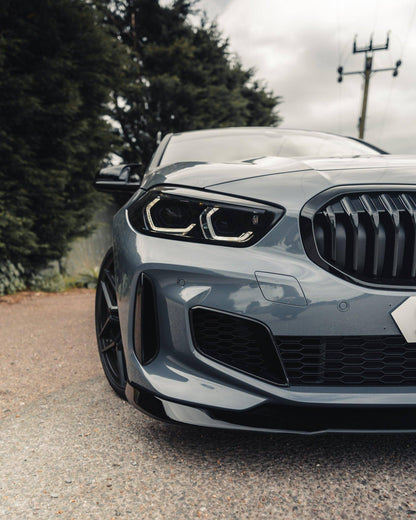 ZAERO EVO-1 Gloss Black Front Splitter BMW 1 Series F40