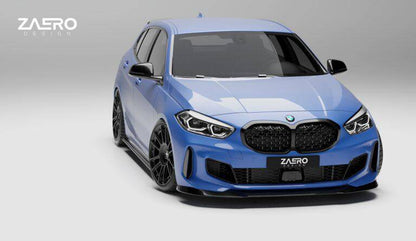 ZAERO EVO-1 Gloss Black Front Splitter BMW 1 Series F40