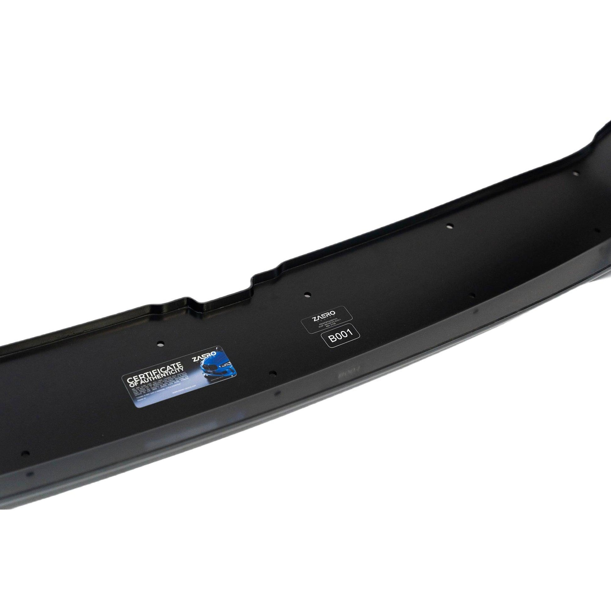 ZAERO EVO-1 Gloss Black Front Splitter BMW 1 Series F40