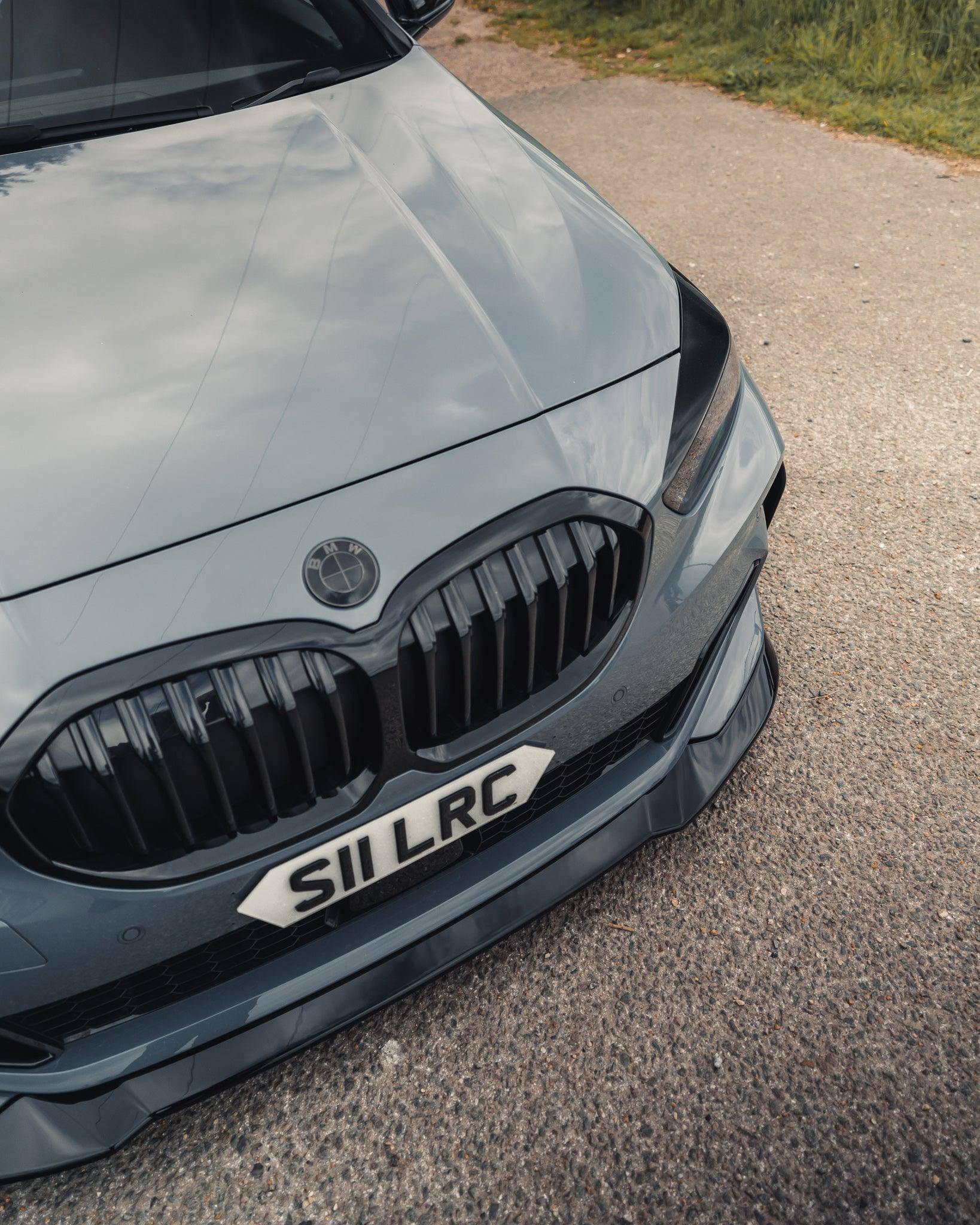 ZAERO EVO-1 Gloss Black Front Splitter BMW 1 Series F40