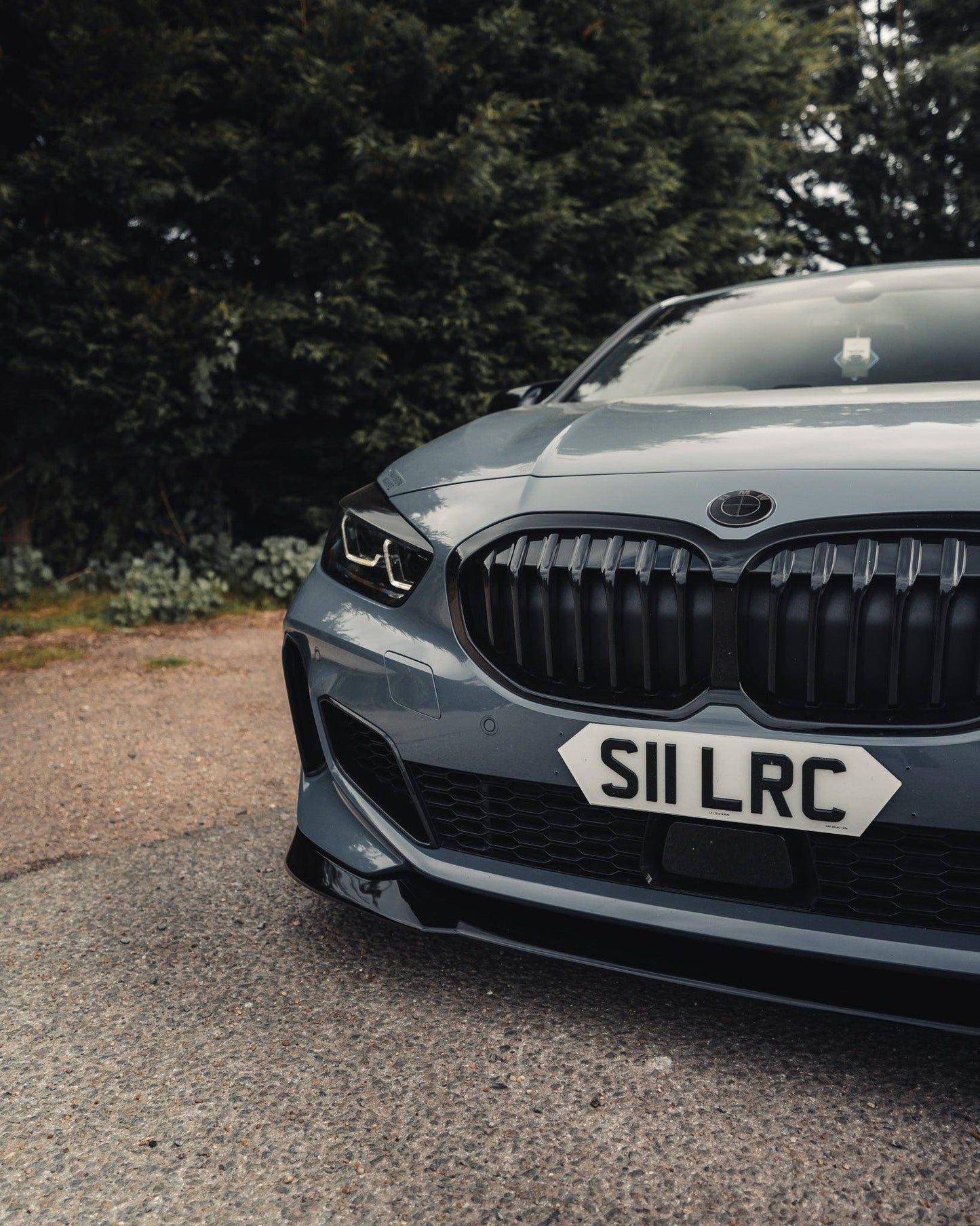 ZAERO EVO-1 Gloss Black Front Splitter BMW 1 Series F40