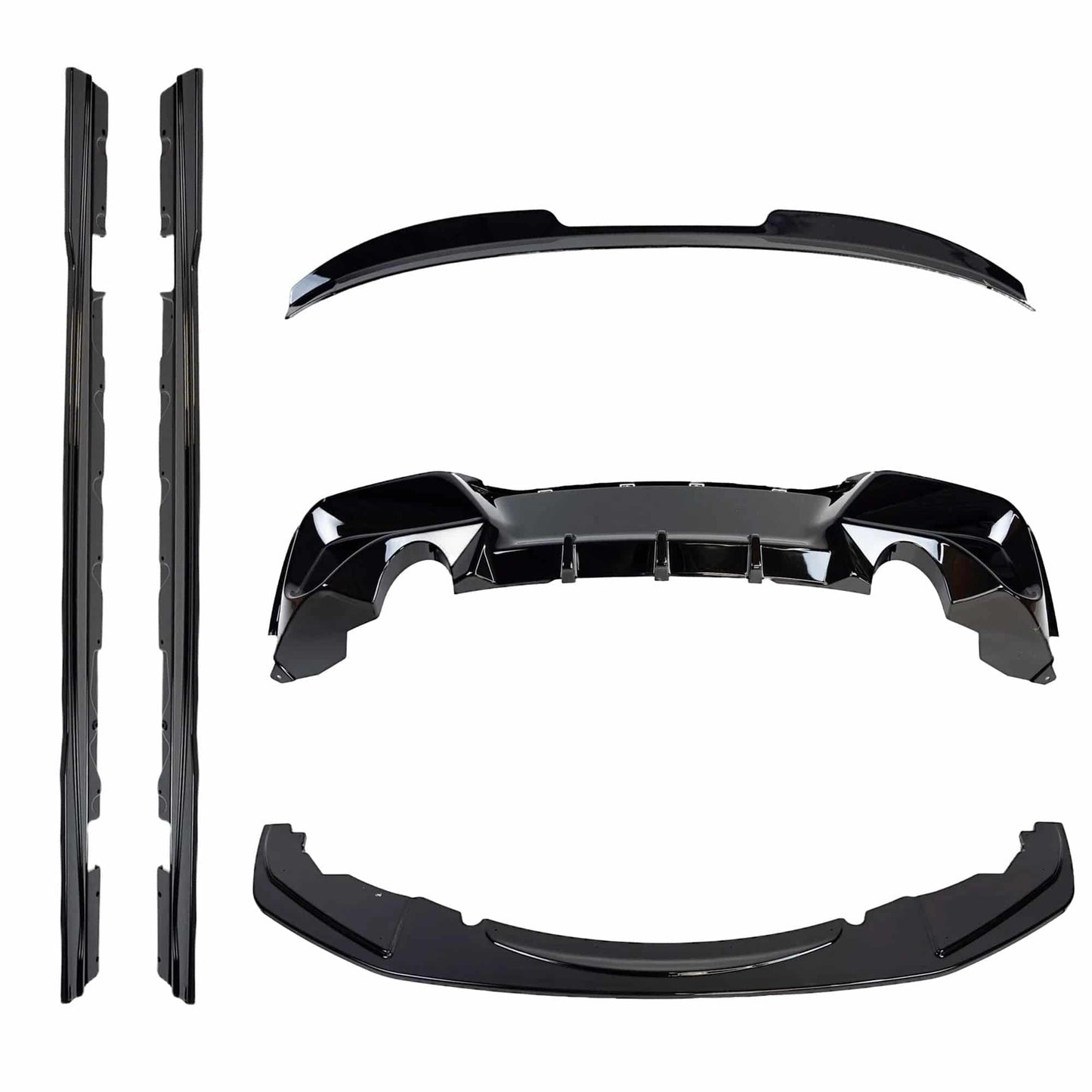 ZAERO EVO-1 Gloss Black Body Kit for BMW 1-Series M135i F20 F21 Pre-LC
