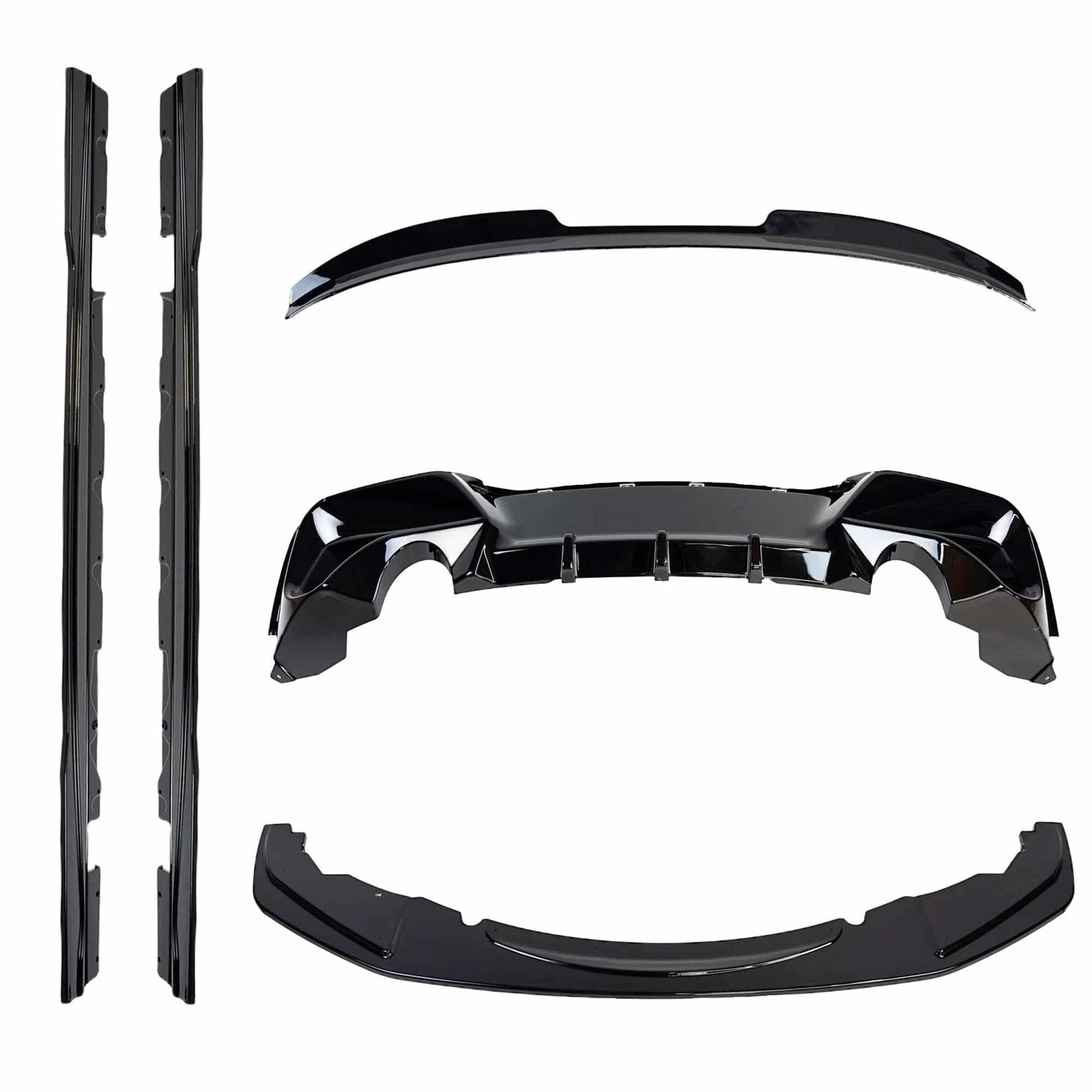 ZAERO EVO-1 Gloss Black Body Kit for BMW 1-Series M135i F20 F21 Pre-LC