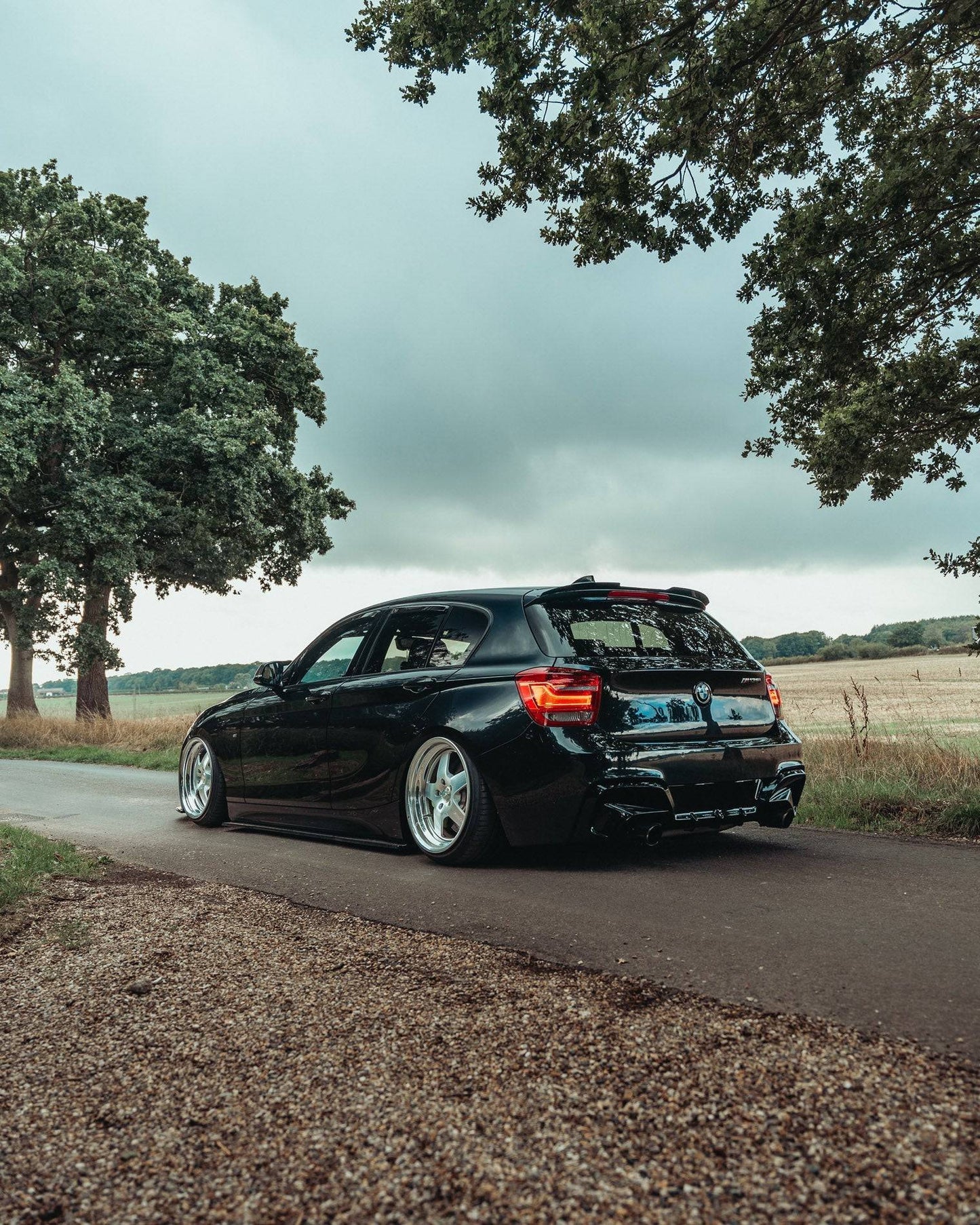 ZAERO EVO-1 Gloss Black Rear Diffuser for BMW 1 Series F20 F21