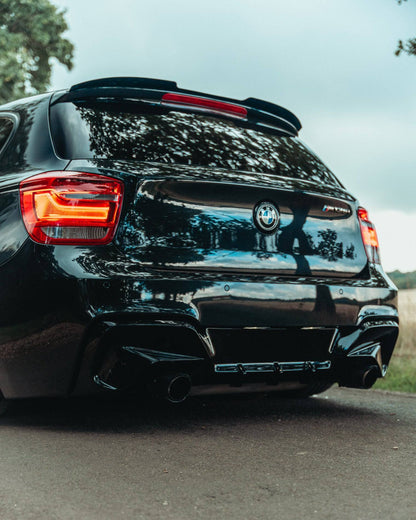 ZAERO EVO-1 Gloss Black Rear Diffuser for BMW 1 Series F20 F21