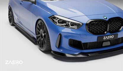 ZAERO EVO-1 Gloss Black Side Skirts BMW 1 Series F40