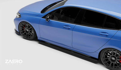 ZAERO EVO-1 Gloss Black Side Skirts BMW 1 Series F40