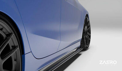 ZAERO EVO-1 Gloss Black Side Skirts BMW 1 Series F40