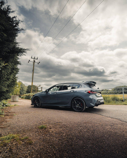 ZAERO EVO-1 Gloss Black Side Skirts BMW 1 Series F40