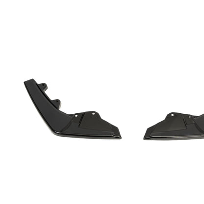 ZAERO EVO-1 Gloss Black Diffuser Flap Extensions BMW 1 Series