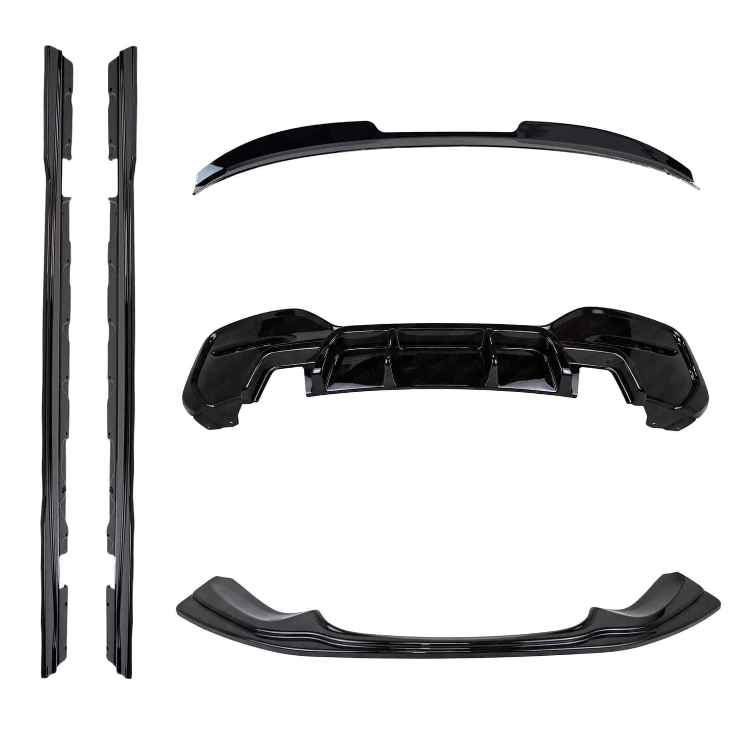 ZAERO EVO-1 Gloss Black Body Kit for BMW M140i F20 F21 LCI (2015–2019)