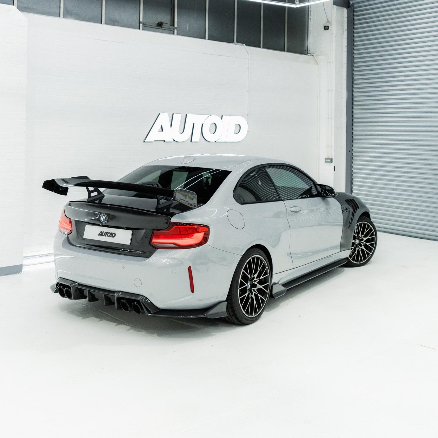 BMW 2 Series F22 & M2 F87 Pre - Preg Carbon Fibre Swan Neck AT - R1 Rear Wing by Adro (2014 - 2021) - | Rear Wings | FD Racing
