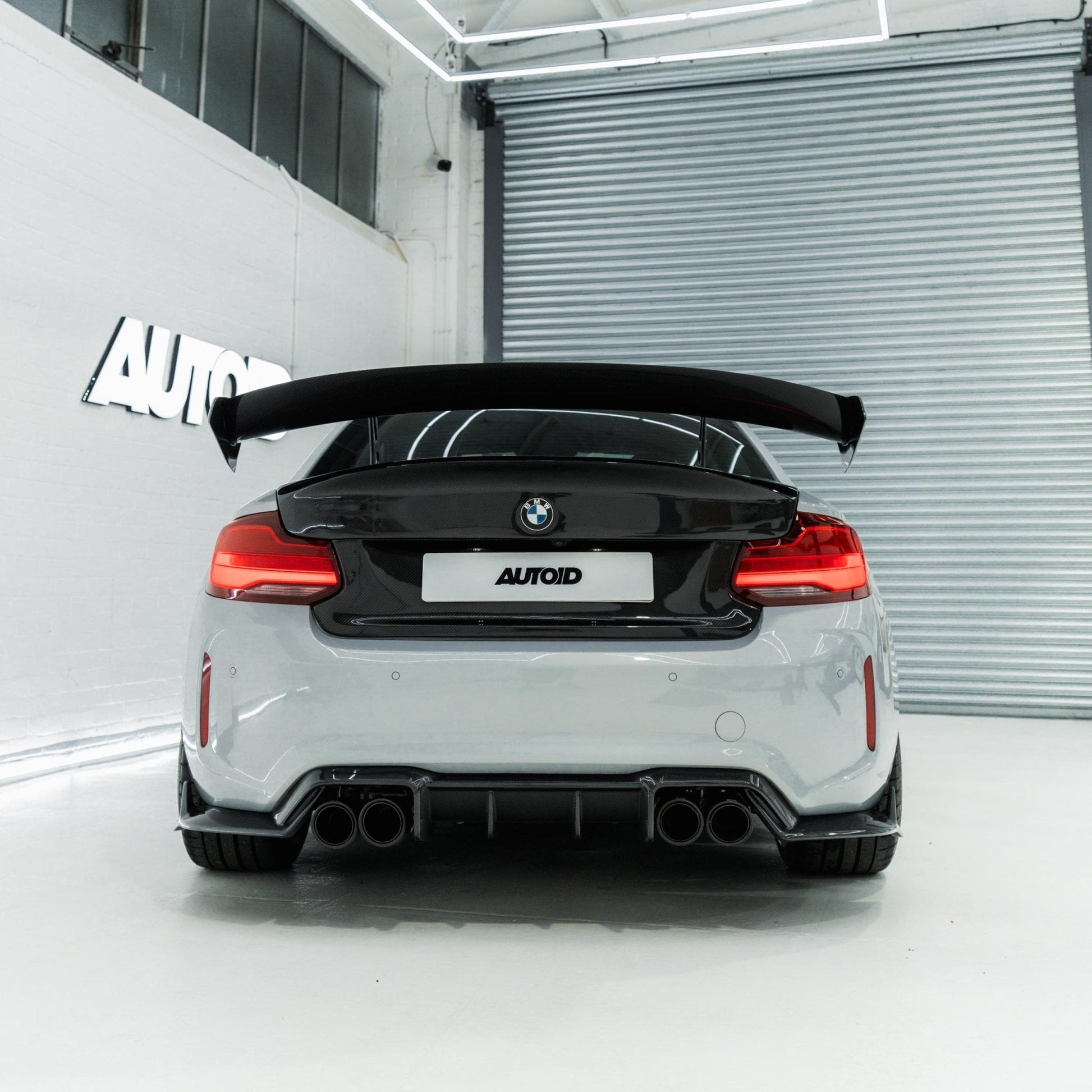 BMW 2 Series F22 & M2 F87 Pre - Preg Carbon Fibre Swan Neck AT - R1 Rear Wing by Adro (2014 - 2021) - | Rear Wings | FD Racing