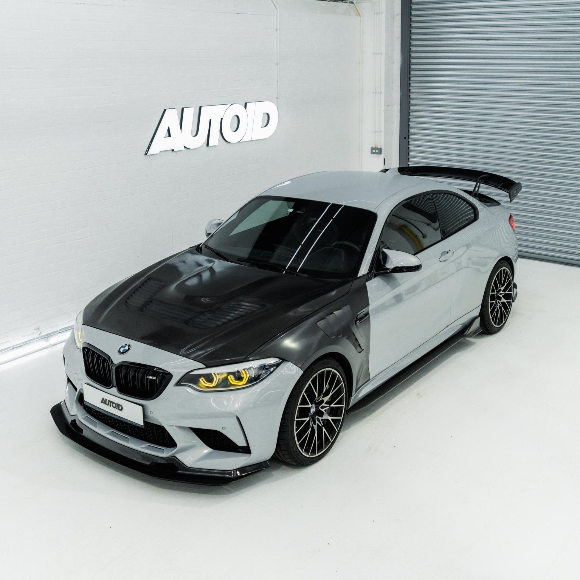 BMW 2 Series F22 & M2 F87 Pre - Preg Carbon Fibre Swan Neck AT - R1 Rear Wing by Adro (2014 - 2021) - | Rear Wings | FD Racing