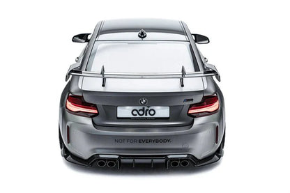 BMW 2 Series F22 & M2 F87 Pre - Preg Carbon Fibre Swan Neck AT - R1 Rear Wing by Adro (2014 - 2021) - | Rear Wings | FD Racing
