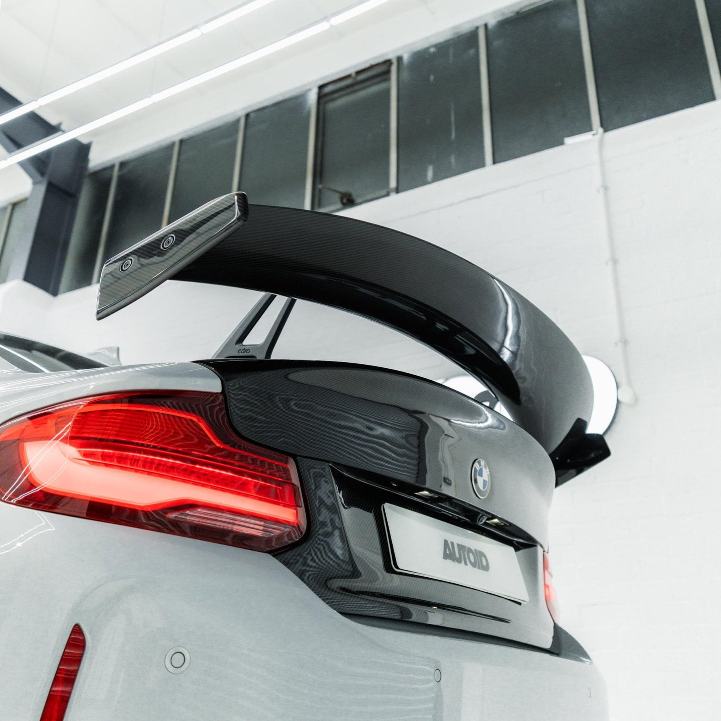 BMW 2 Series F22 & M2 F87 Pre - Preg Carbon Fibre Swan Neck AT - R1 Rear Wing by Adro (2014 - 2021) - | Rear Wings | FD Racing