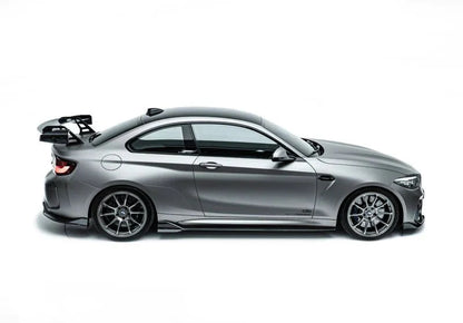 BMW 2 Series F22 & M2 F87 Pre - Preg Carbon Fibre Swan Neck AT - R1 Rear Wing by Adro (2014 - 2021) - | Rear Wings | FD Racing