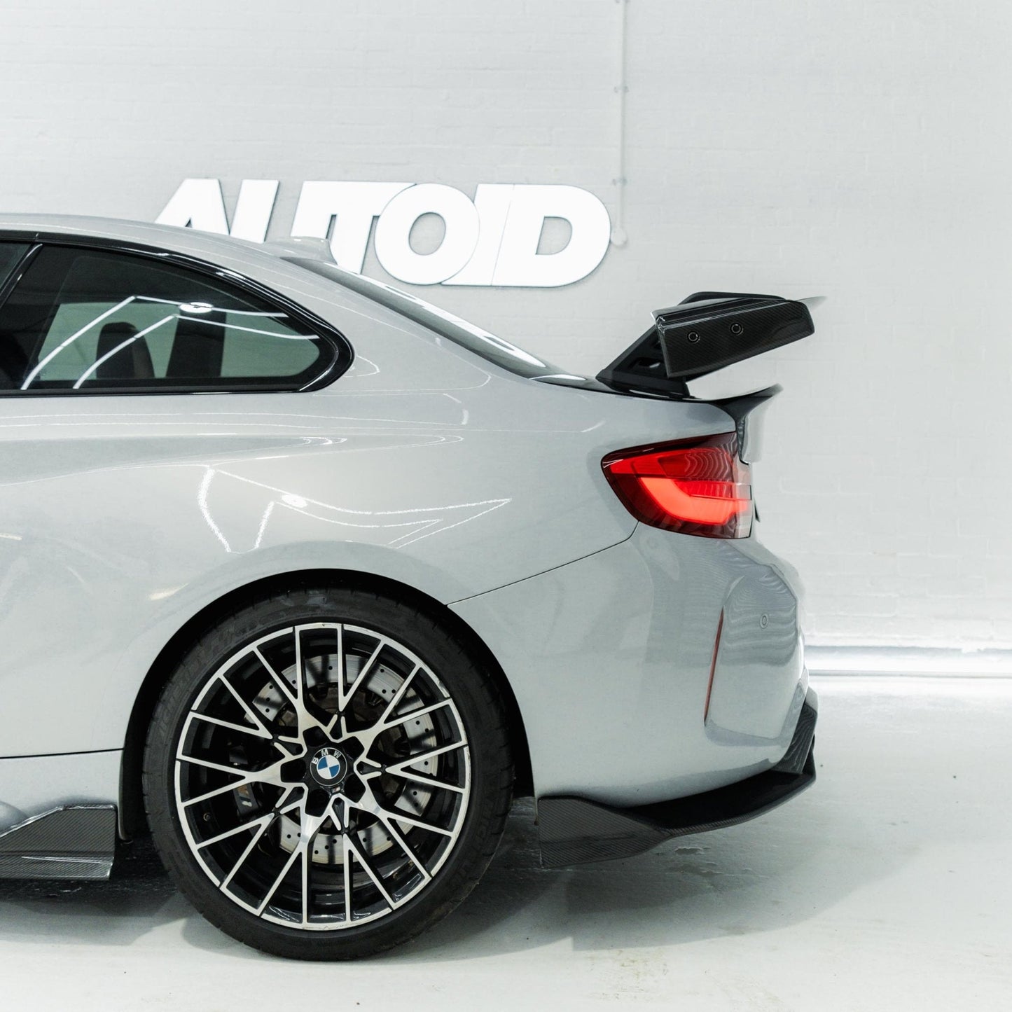 BMW 2 Series F22 & M2 F87 Pre - Preg Carbon Fibre Swan Neck AT - R1 Rear Wing by Adro (2014 - 2021) - | Rear Wings | FD Racing