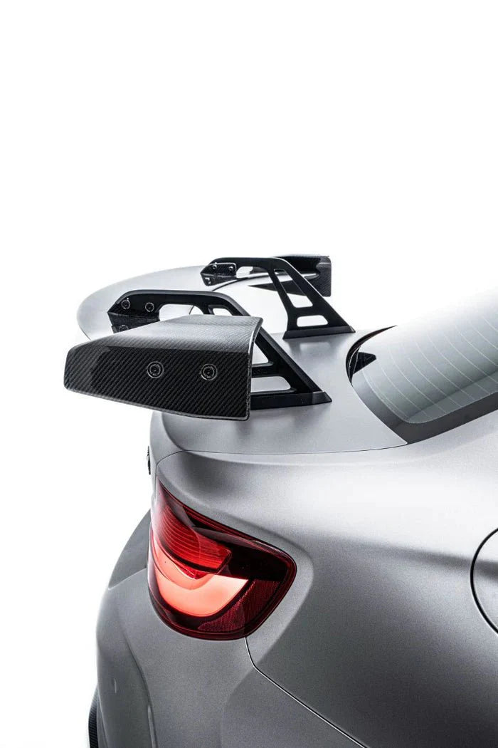 BMW 2 Series F22 & M2 F87 Pre - Preg Carbon Fibre Swan Neck AT - R1 Rear Wing by Adro (2014 - 2021) - | Rear Wings | FD Racing
