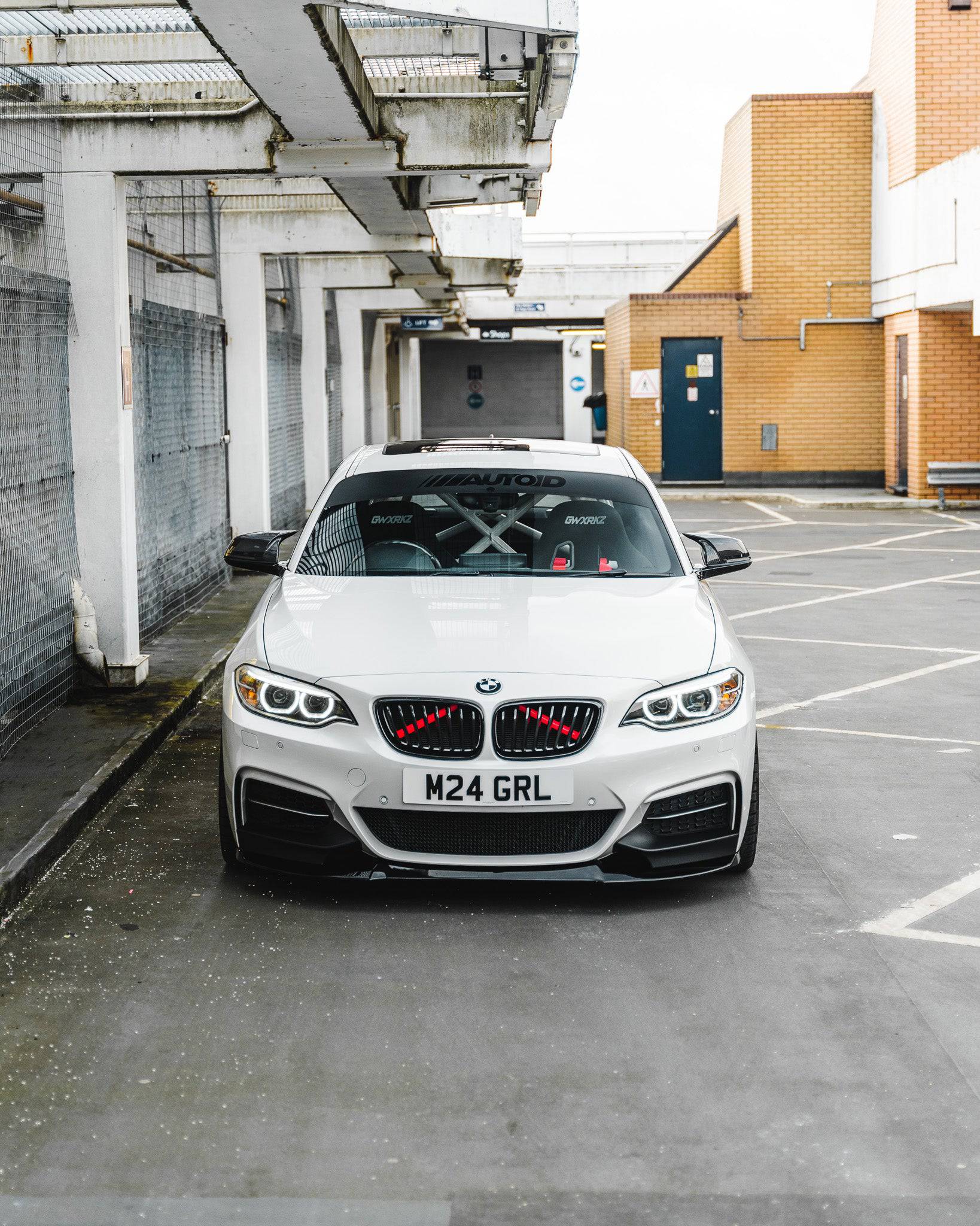 ZAERO EVO-1 Gloss Black Front Splitter BMW 2 Series F22/F23