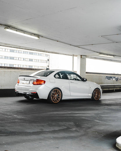 ZAERO EVO-1 Gloss Black Rear Diffuser BMW 2 Series F22/F23