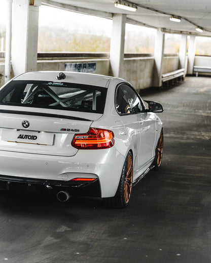 ZAERO EVO-1 Gloss Black Rear Diffuser BMW 2 Series F22/F23