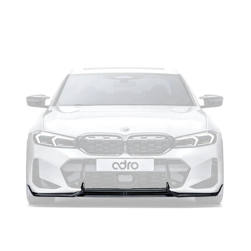 Adro Carbon Fibre Front Splitter for BMW M340i G20/G21 LCI (2022+)