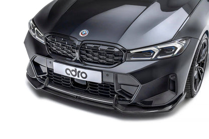 Adro Carbon Fibre Front Splitter for BMW M340i G20/G21 LCI (2022+)